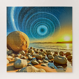 Ein beeindruckender Felsbrocken Puzzle