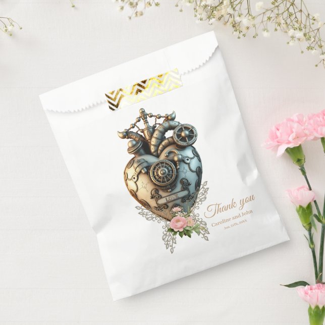 Ein beeindruckendes Steampunkherz Geschenktütchen (Versiegelt)