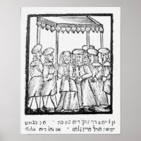 Ein Beispiel für eine jüdische Hochzeit