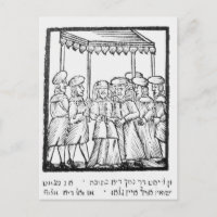 Ein Beispiel für eine jüdische Hochzeit