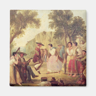 Ein beliebter Tanz Magnet