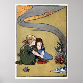 Ein beobachteter Wasserkocher kocht nie Vintag Poster