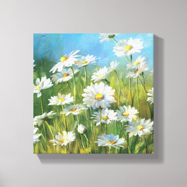 Ein Bereich der weißen Milchprodukte Leinwanddruck (Vorderseite)