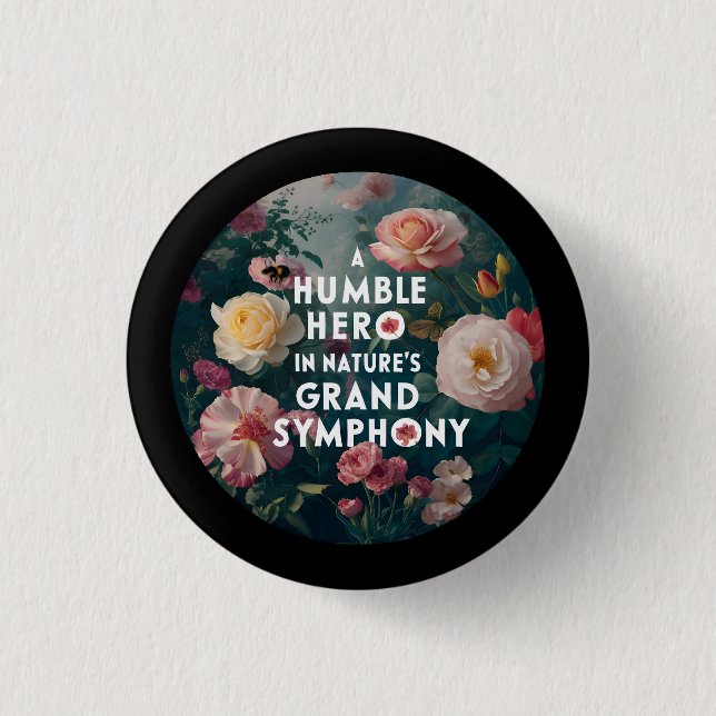 Ein bescheidener Held in der Großen Symphonie der  Button (Vorderseite)