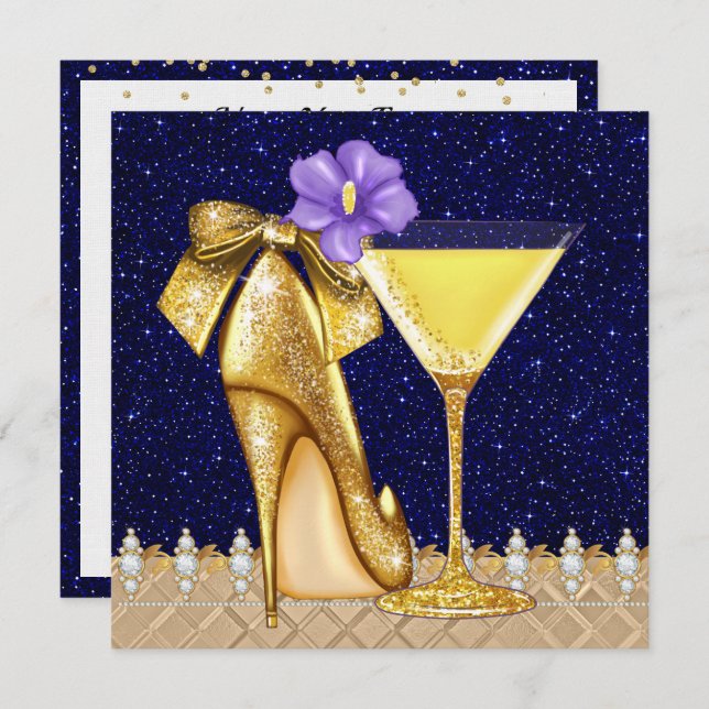 Ein Besondere Anlass Einladung (Vorne/Hinten)