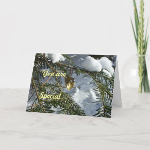 Ein besonderes Valentin für mein Ehemann Feiertagskarte