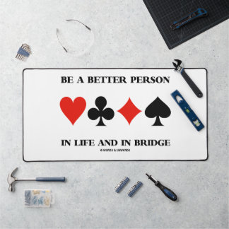 Ein besserer Mensch im Leben und in der Brücke sei Schreibtischunterlage