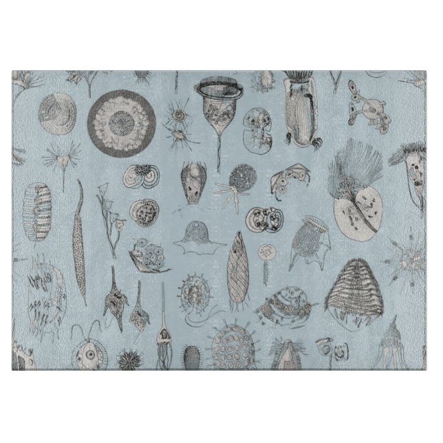 Ein Bestiary von Protozoen Schneidebrett (Vorderseite)