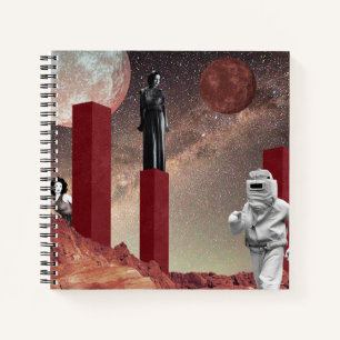 Ein Besuch in den Mars Notizbuch