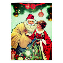 Ein Besuch mit dem Santa