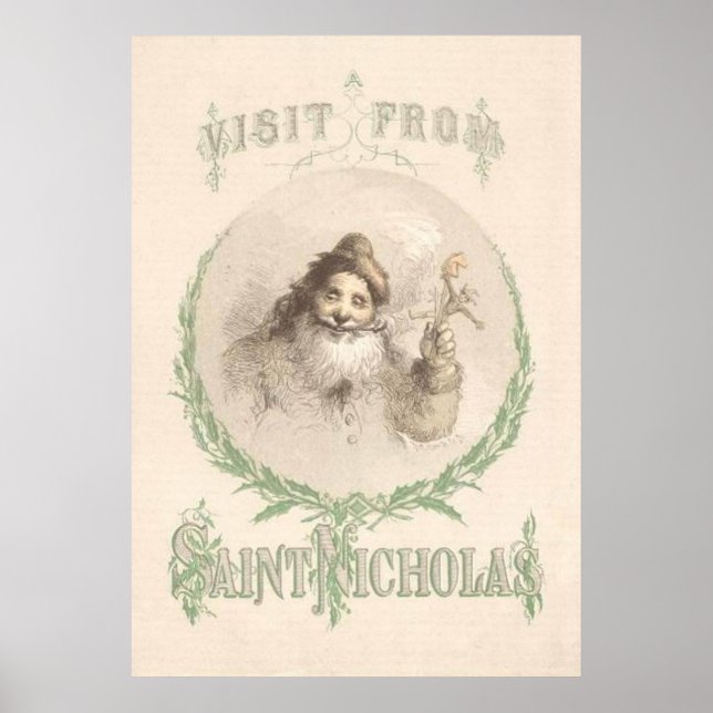 Ein Besuch von Saint Nicholas Poster (Vorne)