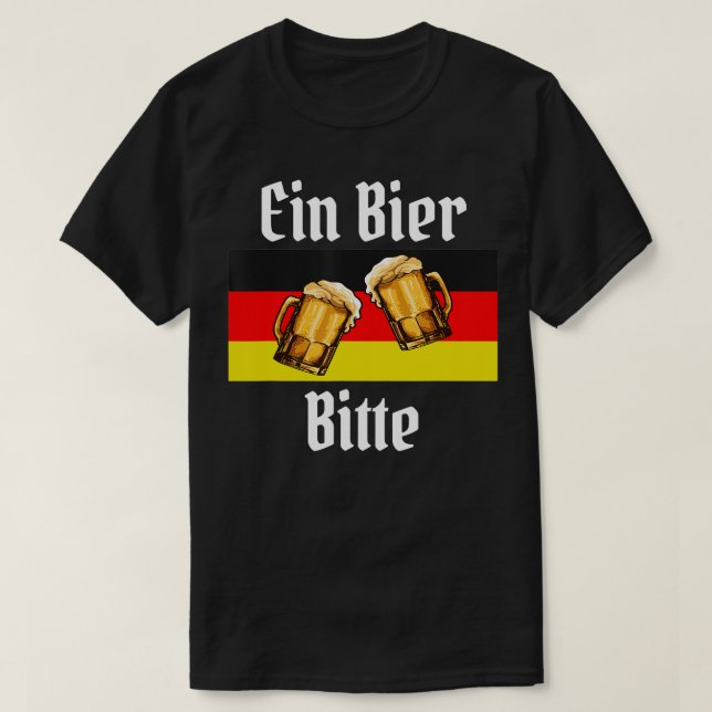 Ein Bier Bitte Oktoberfest 2023 TShirt (Design vorne)