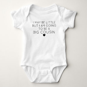 Ein Big Cousin Sleep Anzug, Baby Shower G Strampler