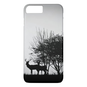 Ein Bild des Nebels einiger Rotwild morgens Case-Mate iPhone Hülle