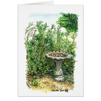 Ein Birdbath