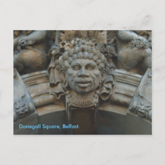 Ein bisschen Afrika in Belfast Postkarte