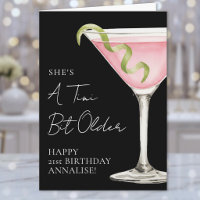 Ein bisschen älterer Martini Alles Gute zum Geburt