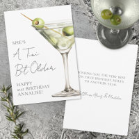 Ein bisschen älterer Martini Alles Gute zum Geburt