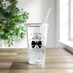 Ein bisschen älterer Martini-Geburtstagsfeier Acryltrinkbecher