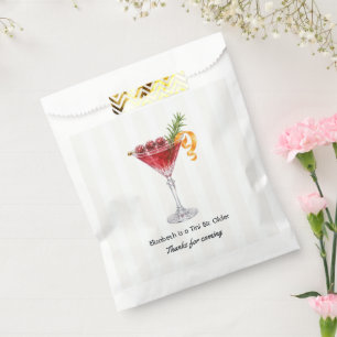 Ein bisschen älterer Martini-Geburtstagsfeier Geschenktütchen