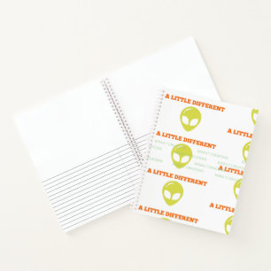 Ein bisschen anders notizbuch