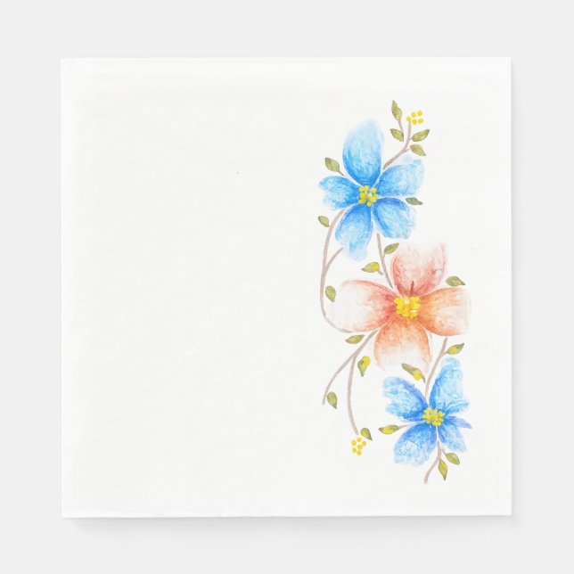 Ein bisschen Frühling Serviette (Vorderseite)