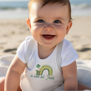 Ein bisschen Irisch   1. St. Patrick's Day Baby Strampler