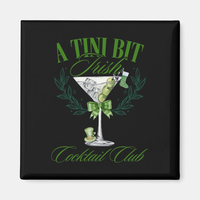 Ein bisschen irischer lustiger St. Patricks Day Ma Magnet (Vorne)