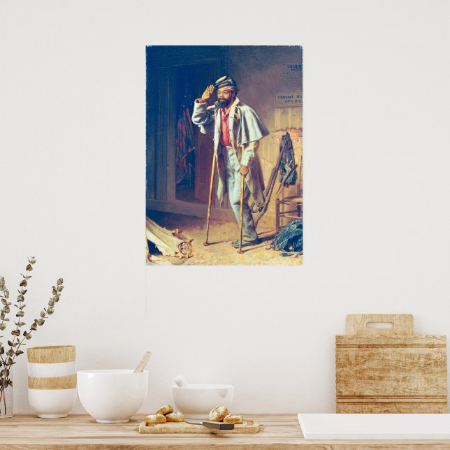 Ein bisschen Kriegsgeschichte Der Veteran Thomas W Poster (Küche)