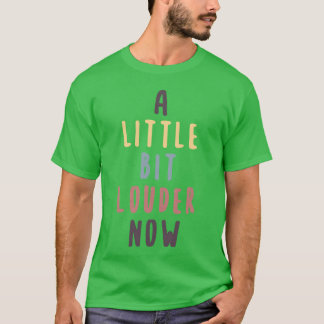 Ein bisschen lauter jetzt Vintage 70er lustig T-Shirt