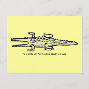 ein bisschen lustig postkarte