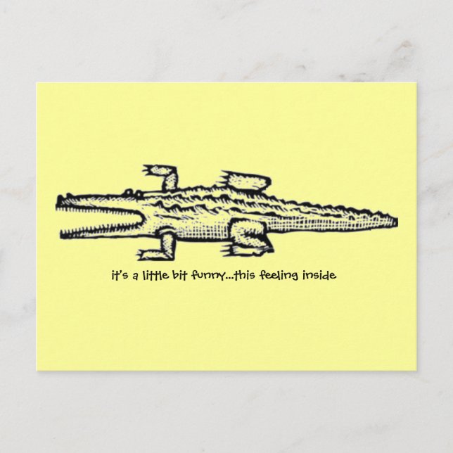 ein bisschen lustig postkarte (Vorderseite)