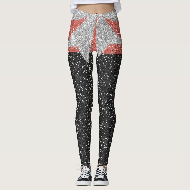 Ein bisschen mehr Pop-Mode-Leggings Leggings (Vorderseite)