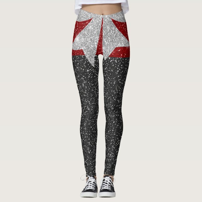 Ein bisschen mehr Pop-Mode-Leggings Leggings (Vorderseite)
