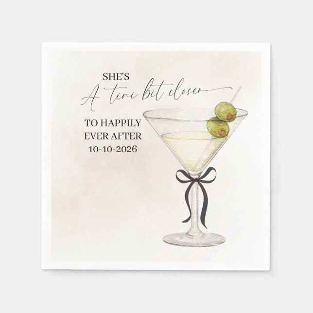 Ein bisschen näher an ein Happy End  Serviette (Vorderseite)