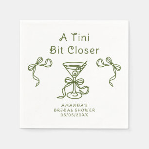 Ein bisschen Näheres Brautparty Serviette