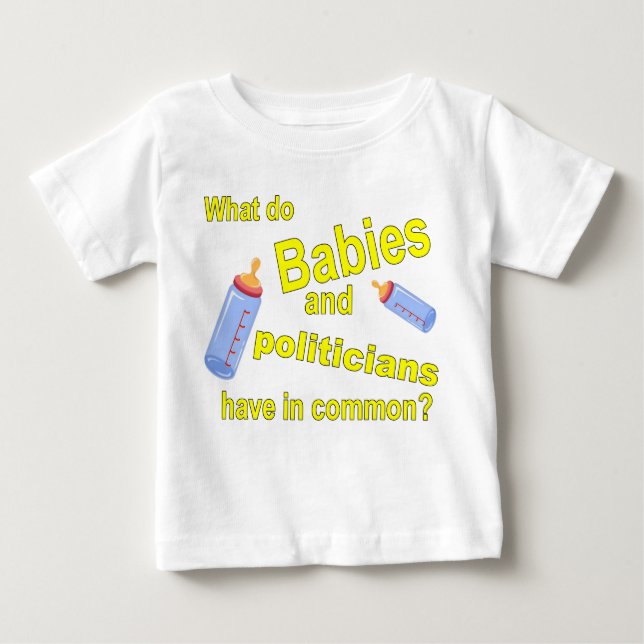 Ein bisschen oder viel baby t-shirt (Vorderseite)