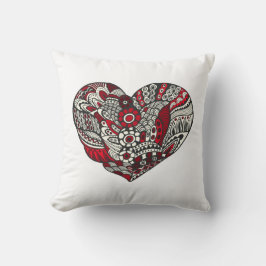 Ein bisschen Rot Kissen