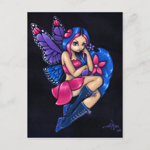 "Ein bisschen schüchtern" Postkarte