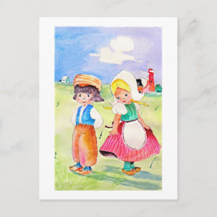 Ein bisschen schüchterne Postkarte