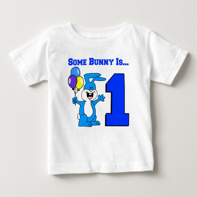 Ein bisschen Sonne ist ein (blau) Baby T-shirt (Vorderseite)