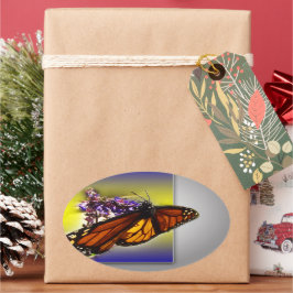 Ein bisschen süß ~ ovale Aufkleber