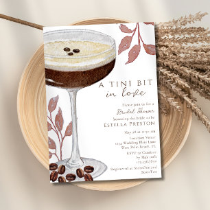 Ein bisschen verliebt Espresso Martini Brautparty Einladung