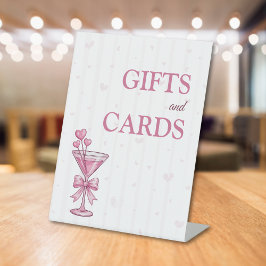 Ein bisschen verlobt Geschenke und Karten Schild P