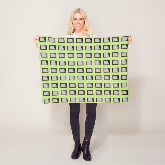 Ein bisschen vom 60er. fleecedecke (Beispiel)