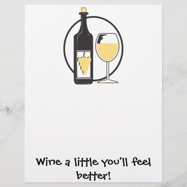 Ein bisschen Wein (Vorderseite)