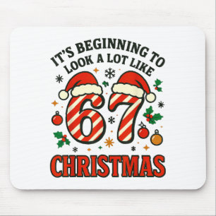 Ein bisschen wie Weihnachten 67 Sechs Sieben Lusti Mousepad