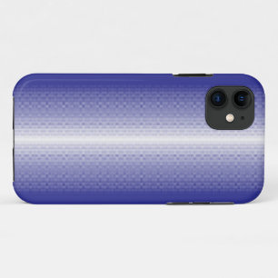 ein blau-weiß gestreifter Hintergrund Case-Mate iPhone Hülle