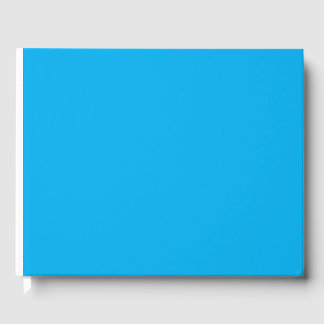 ein blauer Himmel mit einem Flugzeug Gästebuch