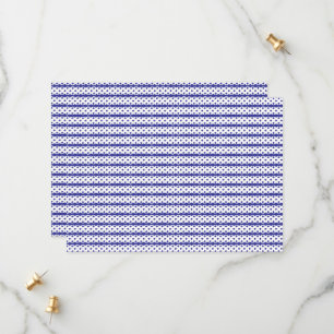 Ein blauer Himmel mit verstreuten weißen Wolken. Save The Date